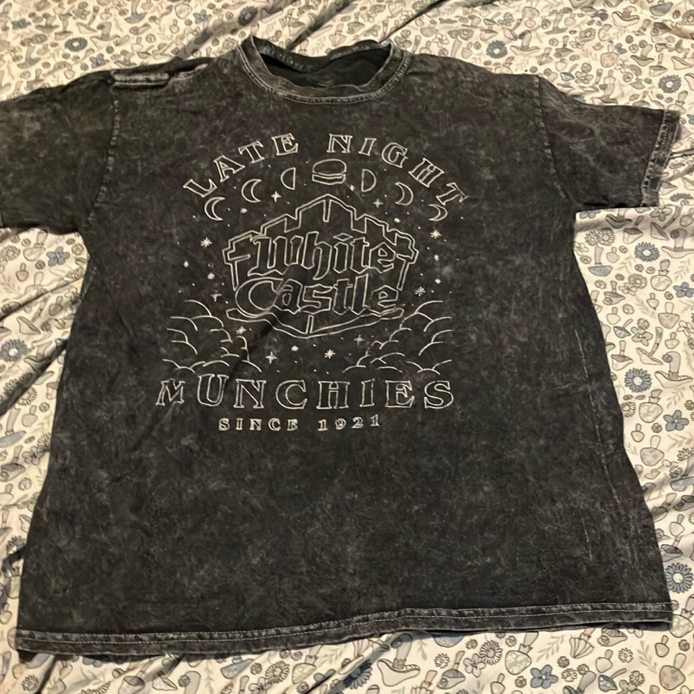 White Castle Black Graphic Tee - Short Sleeve